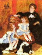 Pierre Renoir Madam Charpentier Children oil painting artist
